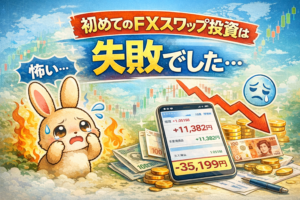 初めてのFXスワップ投資は失敗でした・・・