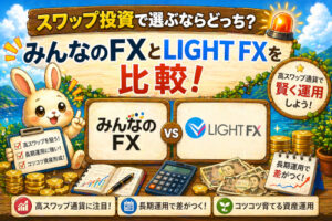 【比較】みんなのFX vs LIGHT FX