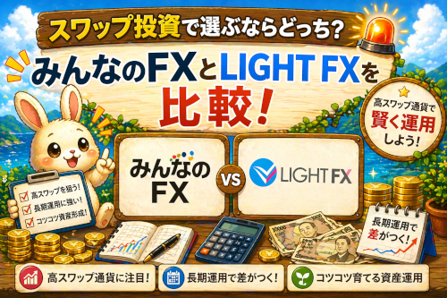 【比較】みんなのFX vs LIGHT FX