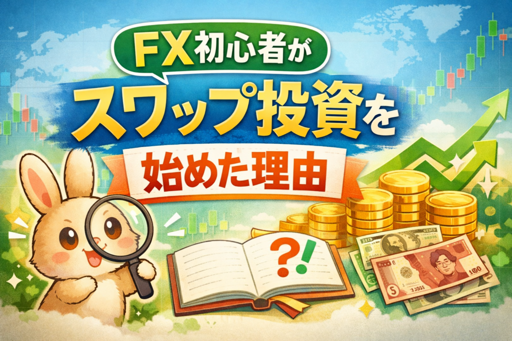 私がFXのスワップ投資を始めた理由