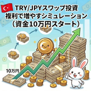 TRY/JPYスワップ投資｜複利で増やすシミュレーション（資金10万円スタート）